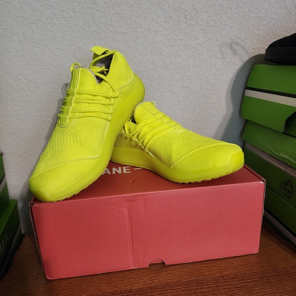 Lane Eight Women's Trainer AD 1Electric Yellow Size 6.5 - Picture 9 of 16